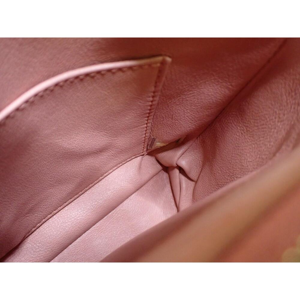 Chanel Patchwork Flap Bag Pink CC Snakeskin Paris-Cuba Medium Iridescent Chevron - Picture 12 of 16